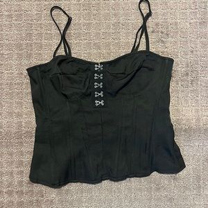 black corset